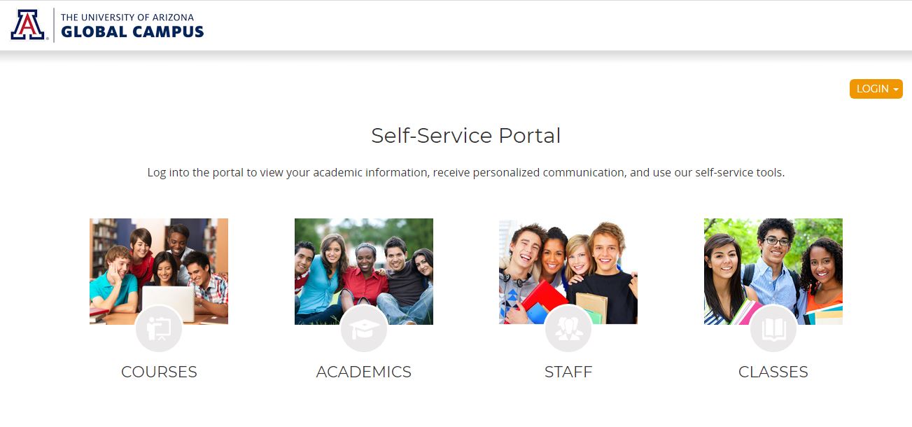 About university of arizona global campus student portal