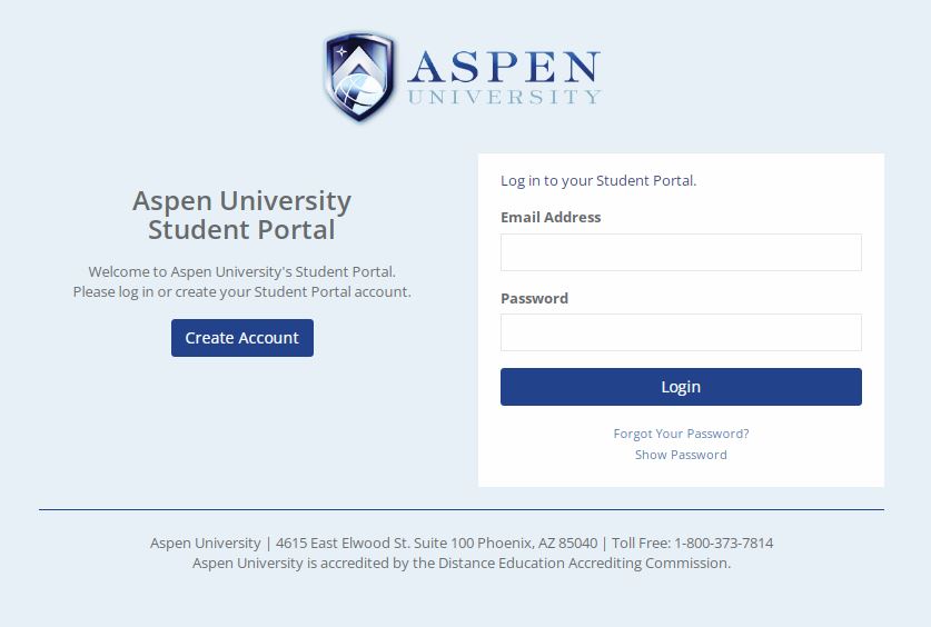 ASPEN Student Portal Login 2023