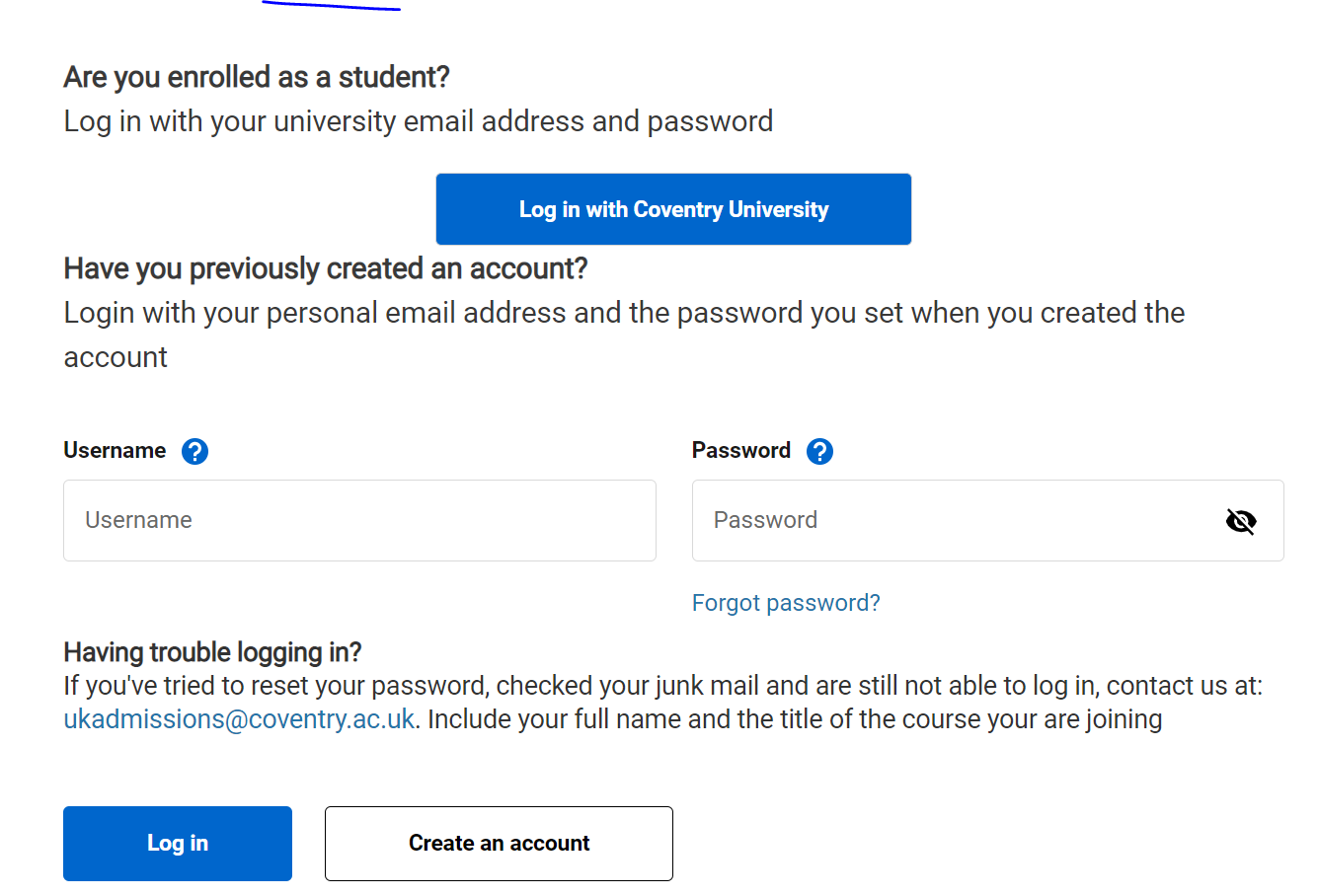 How to Login to the Coventry University Student Portal