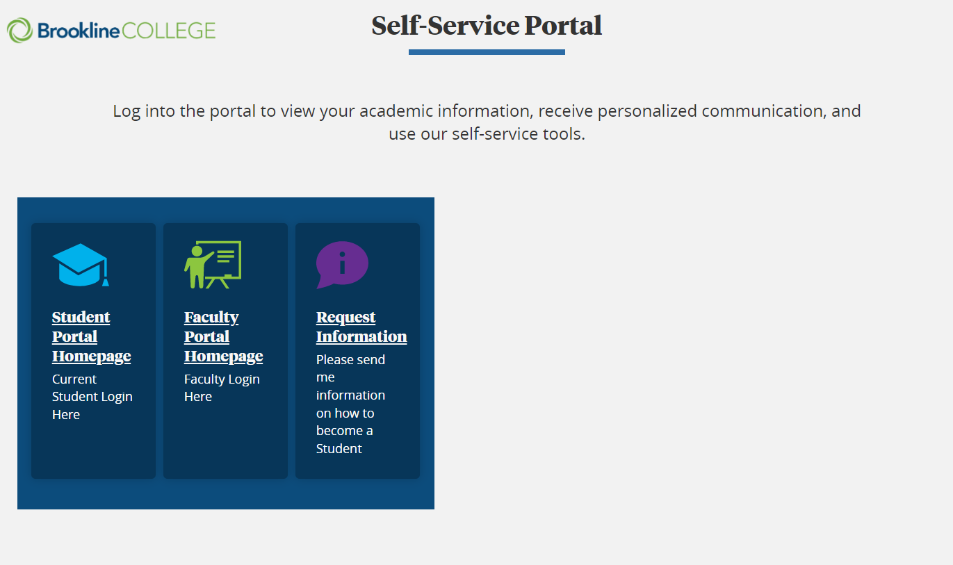 Brookline student portal 