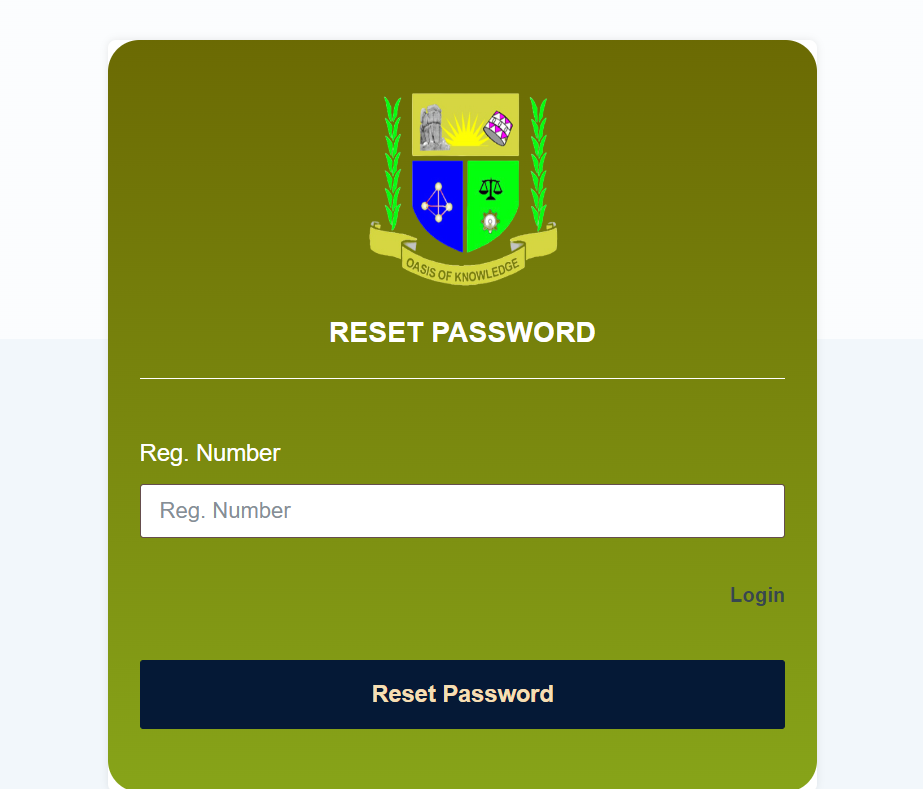 How to Retrieve your Jooust Student Portal Login Password