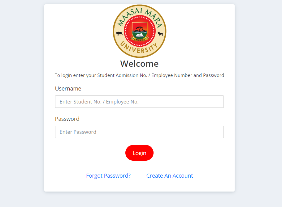 How to Login to the Maasai Mara University Student Portal