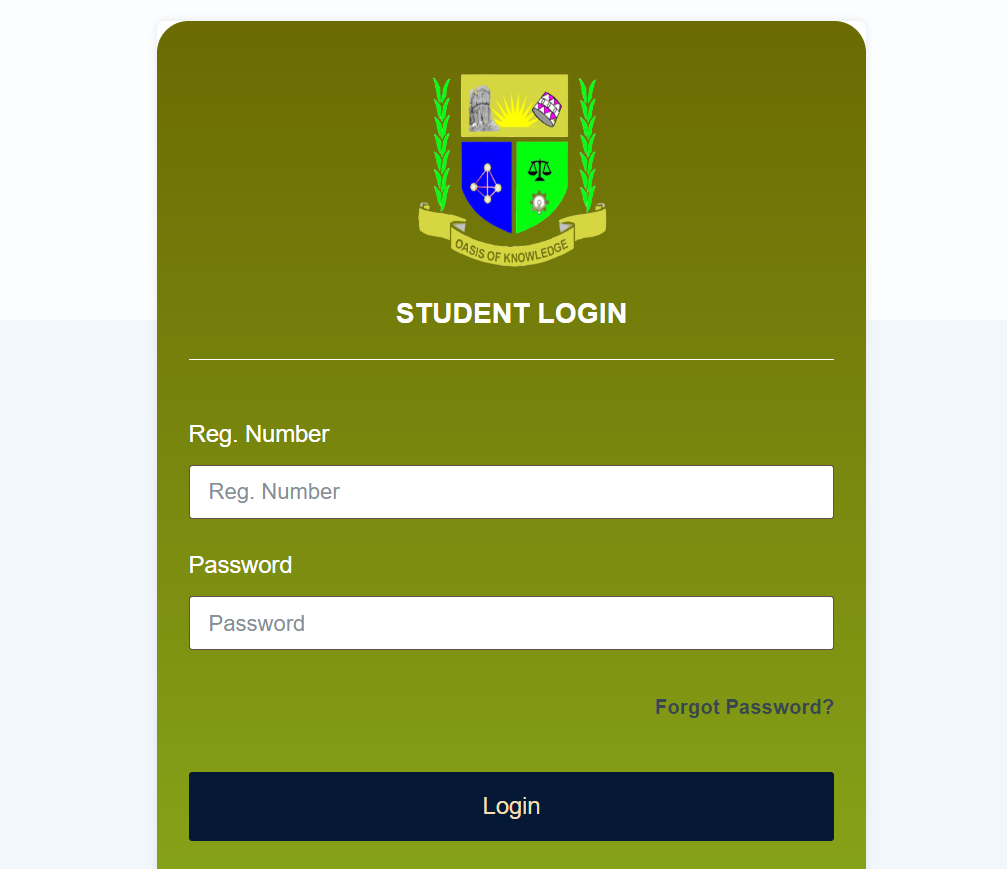 How to Login to the Jooust Student Portal