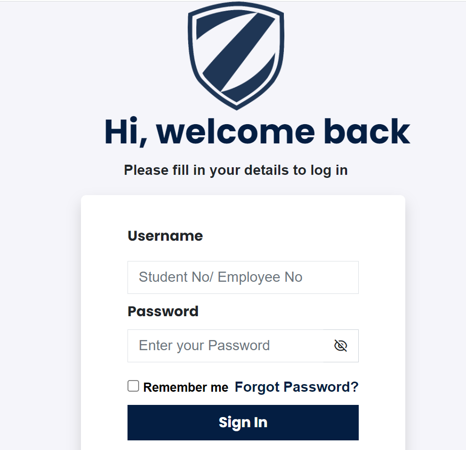 How to Login to the Zetech University Student Portal