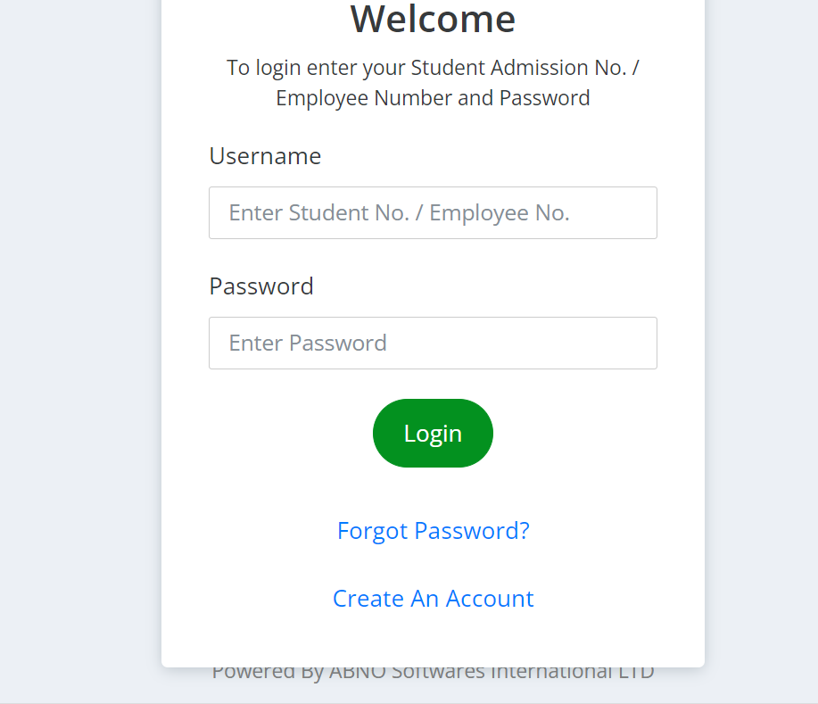 How to Login to the kisii national polytechnic Student Portal