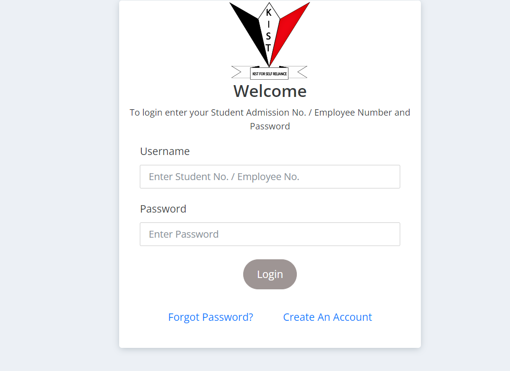 How to Login to the Kist Student Portal