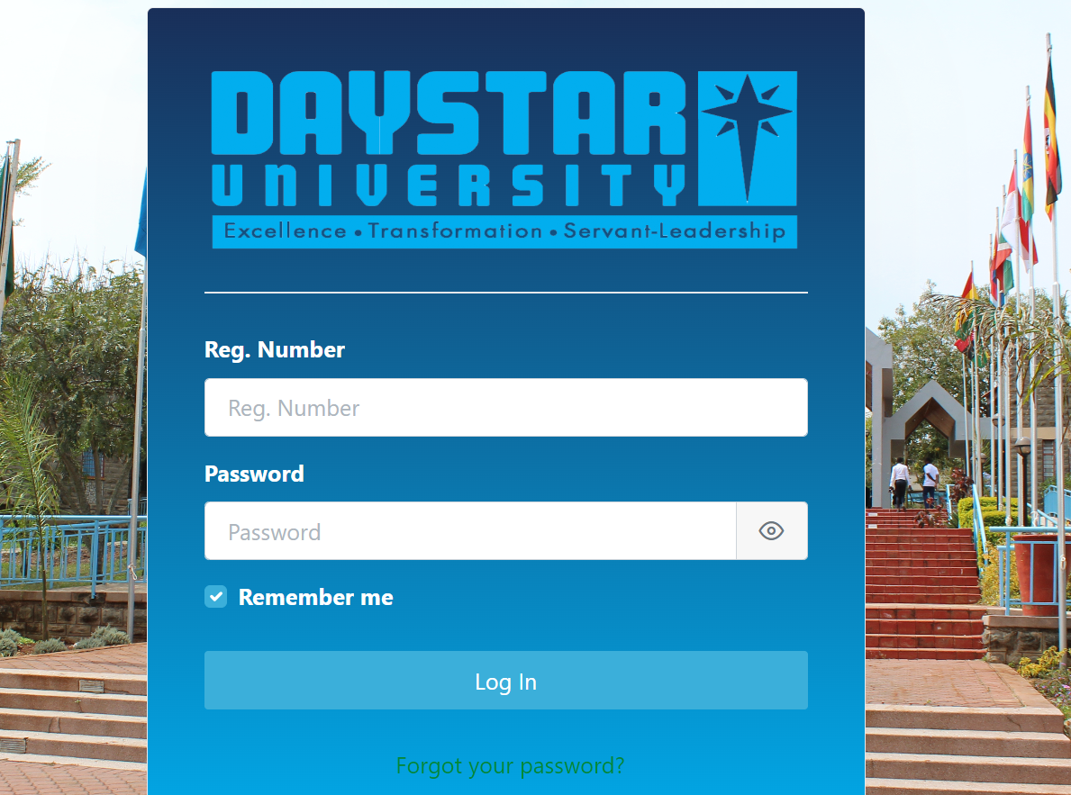 How to Login to the Daystar Student Portal