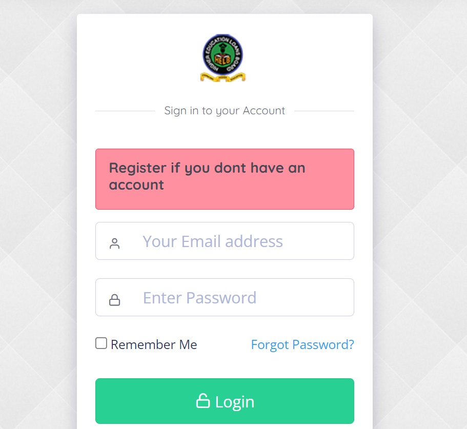 How to Login to the HELB Student Portal