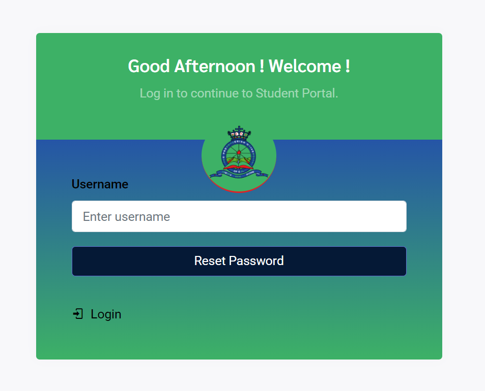 How to Retrieve your PUEA Student Portal Login Password